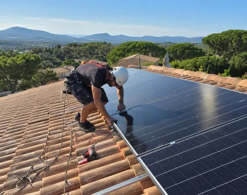 Installateur panneaux solaires Mauressac — pose photovoltaïque sur toiture