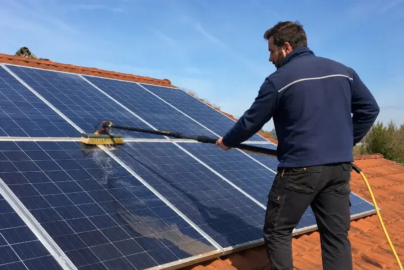 Nettoyage et entretien de panneaux solaires à Mauressac